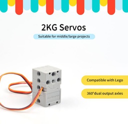 GeekServo motor 2kg compatible con LEGO